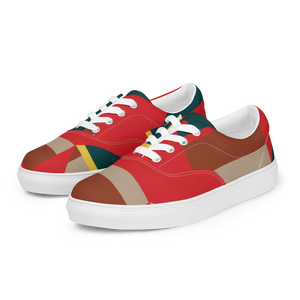 Christmas Season | Women's Lace-Up Canvas Shoes