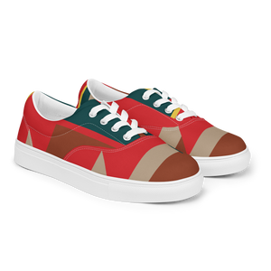 Christmas Season | Women's Lace-Up Canvas Shoes
