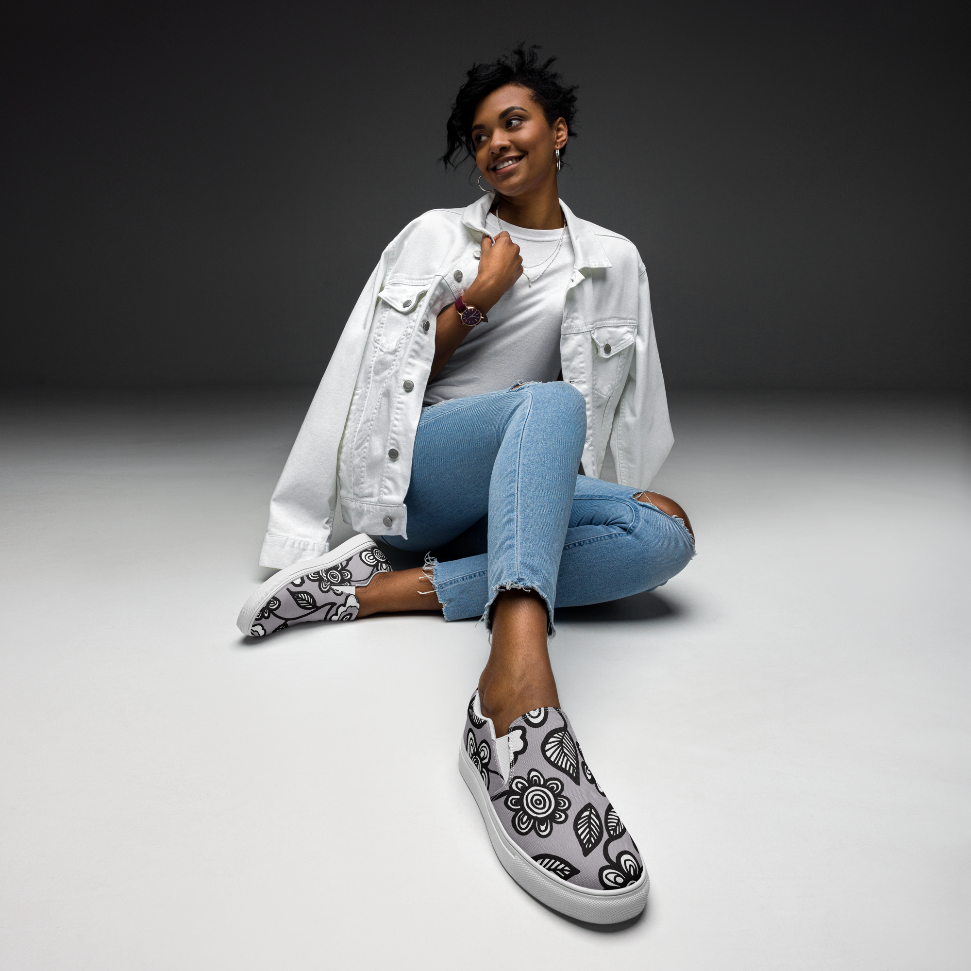 Spring Magic | Women’s slip-on canvas shoes