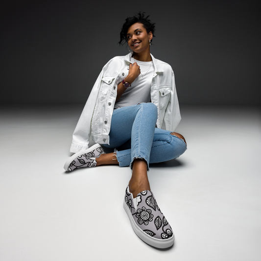 Spring Magic | Women’s slip-on canvas shoes