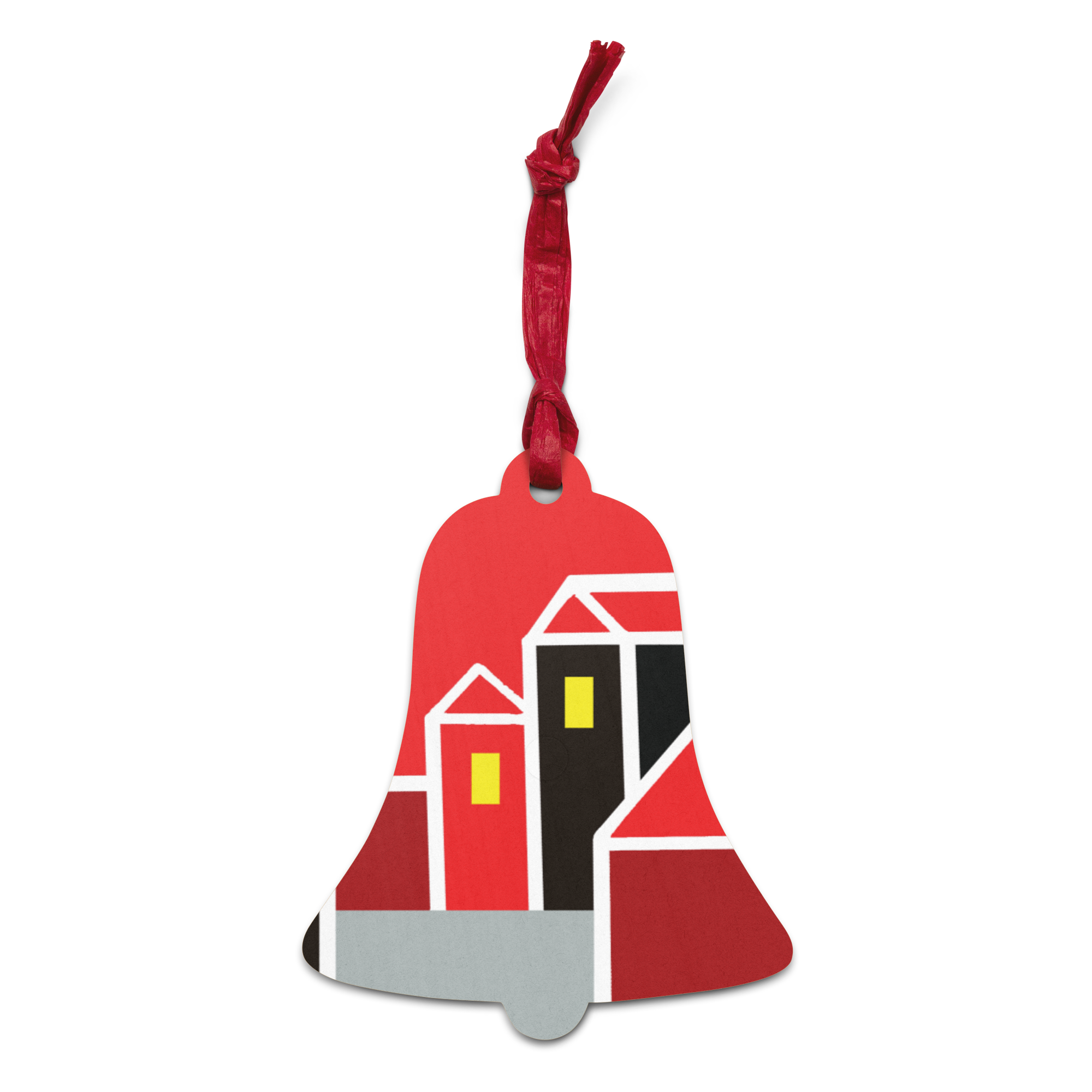 Christmas Town | Wooden Ornament