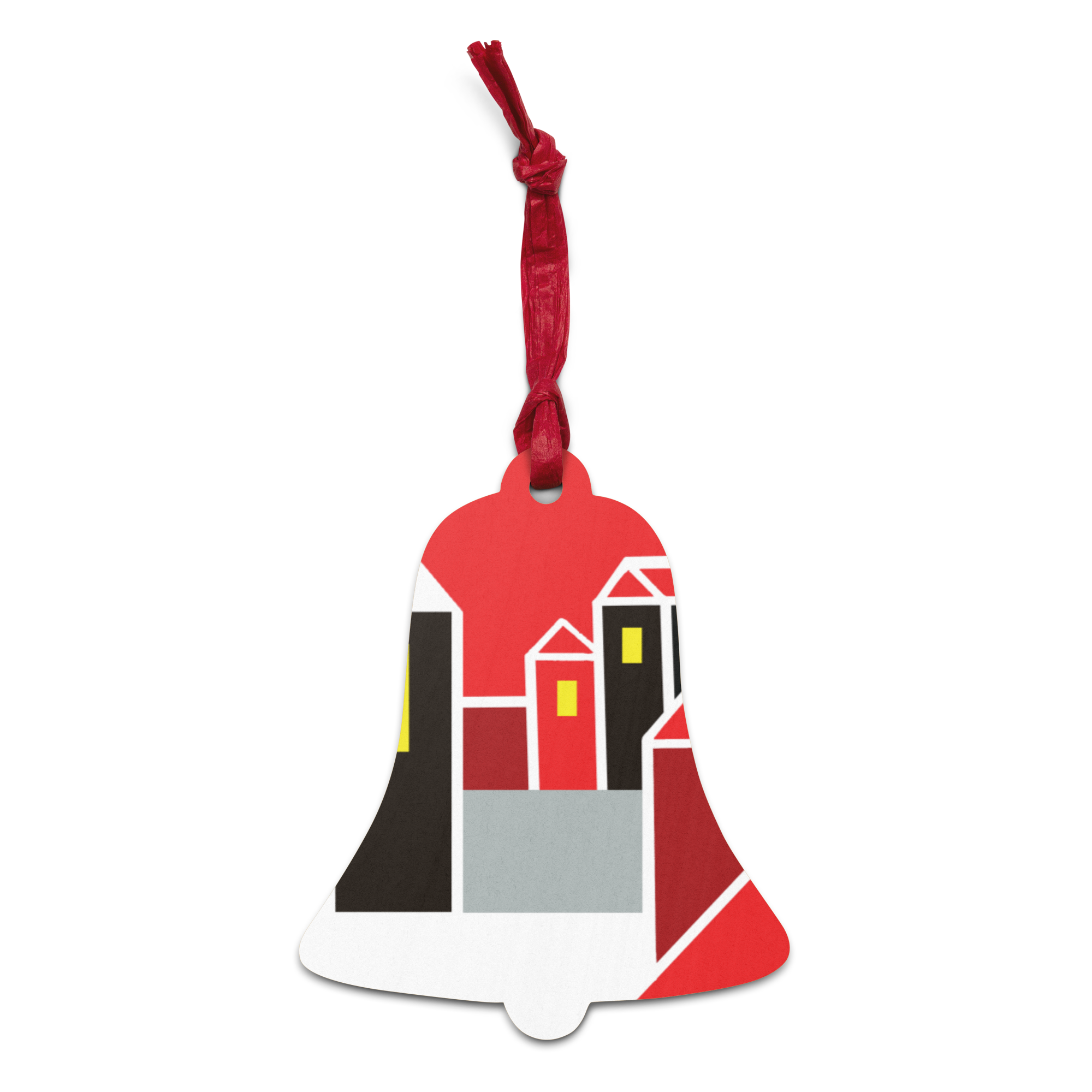 Christmas Town | Wooden Ornament