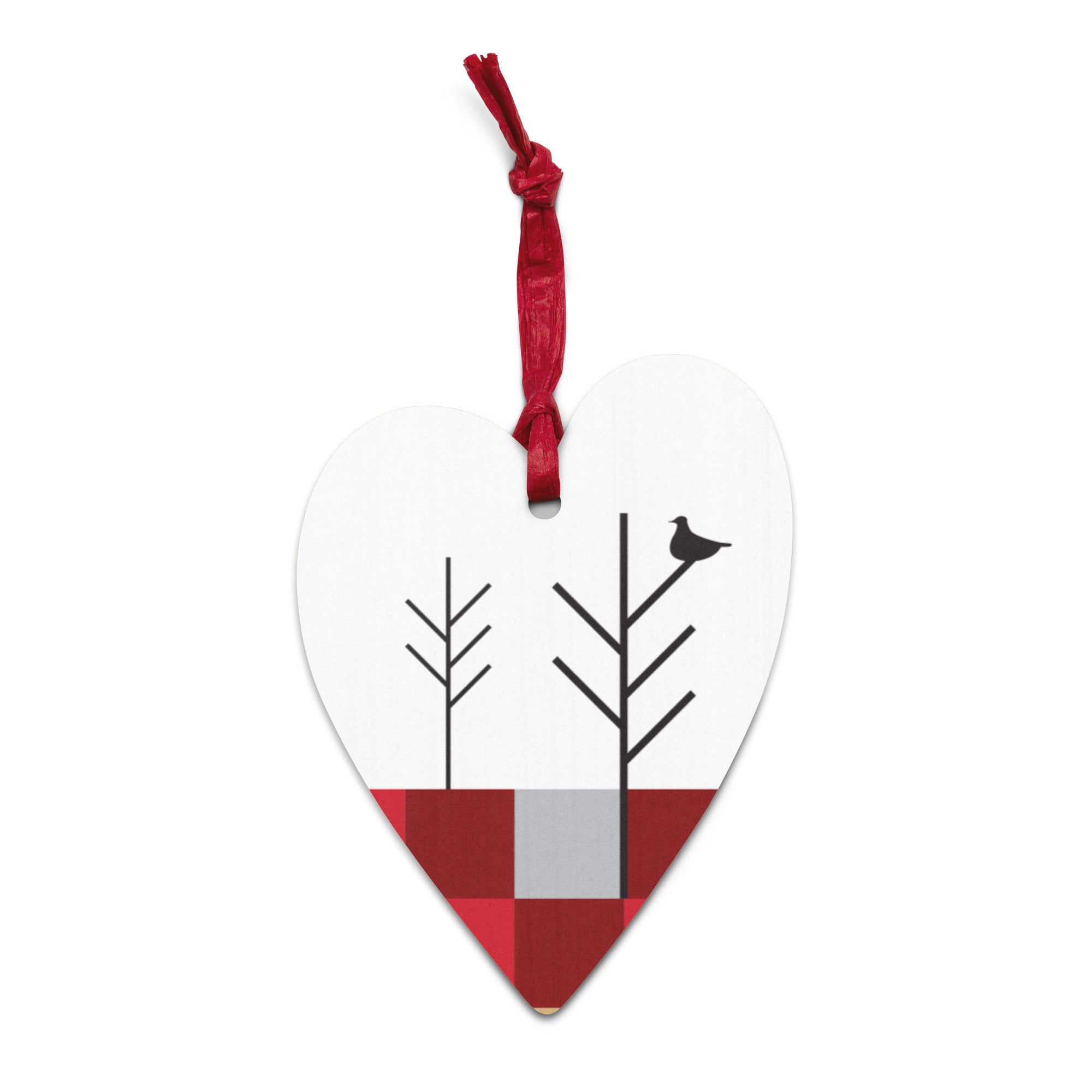 Christmas Birds | Wooden Ornament