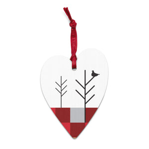 Christmas Birds | Wooden Ornament