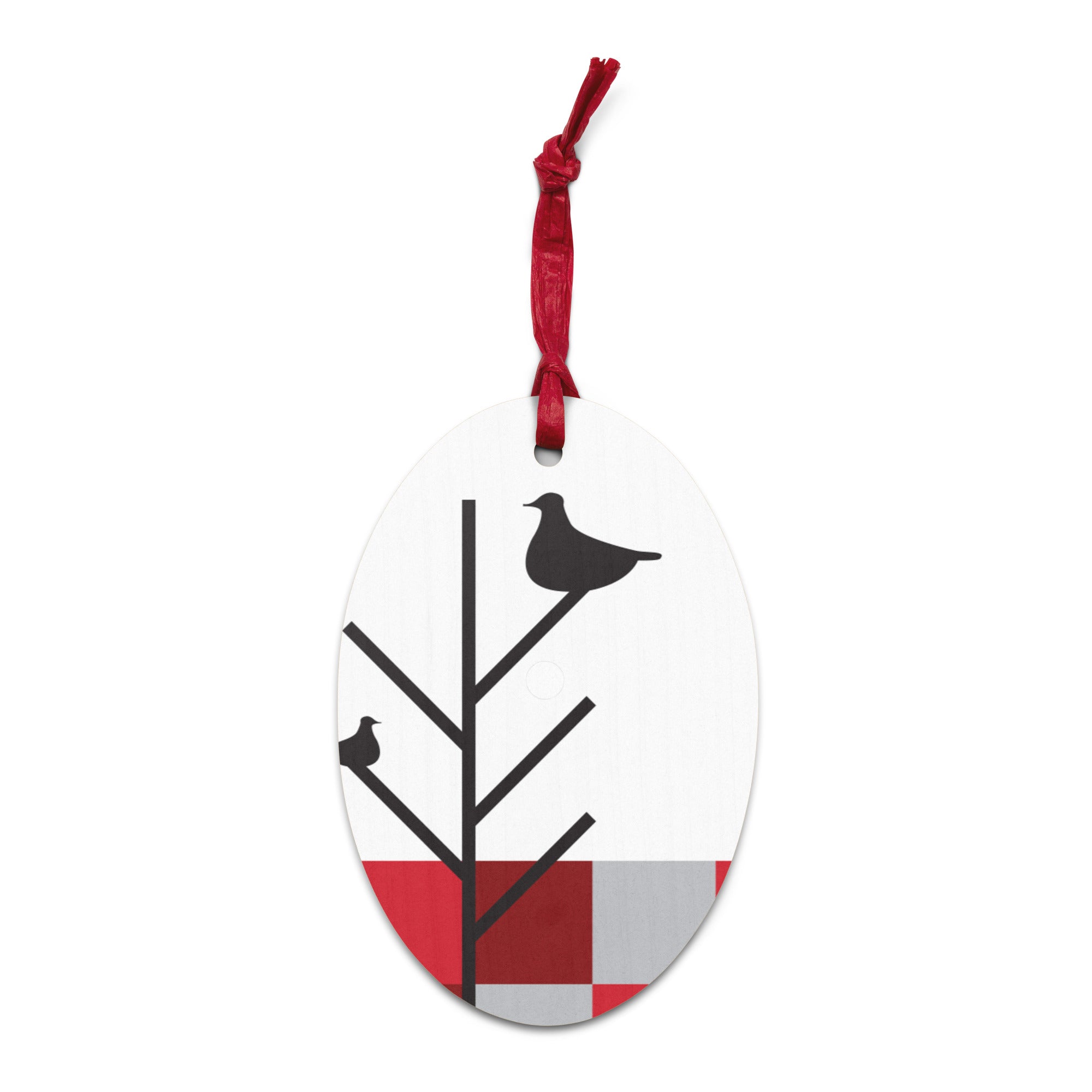 Christmas Birds | Wooden Ornament
