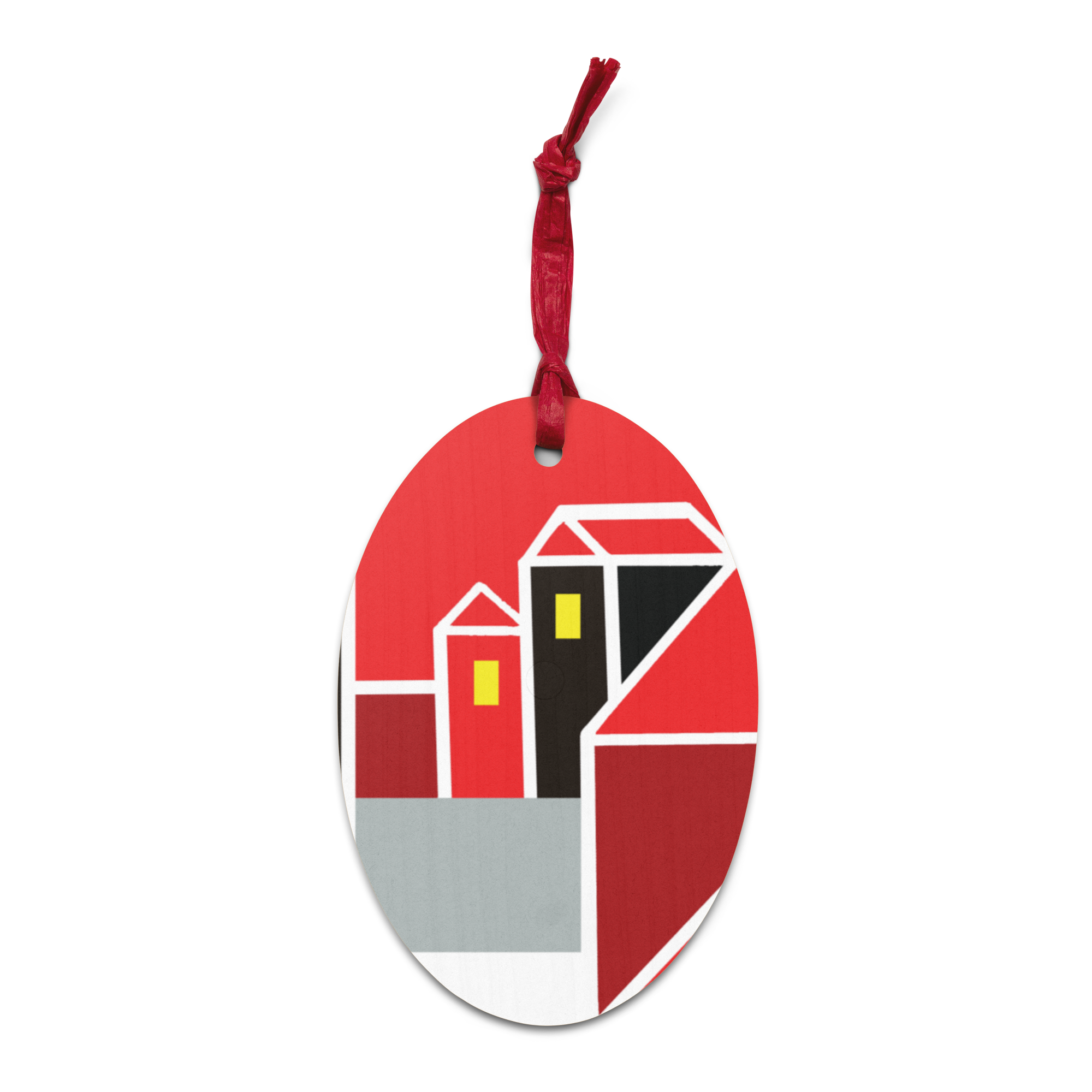 Christmas Town | Wooden Ornament