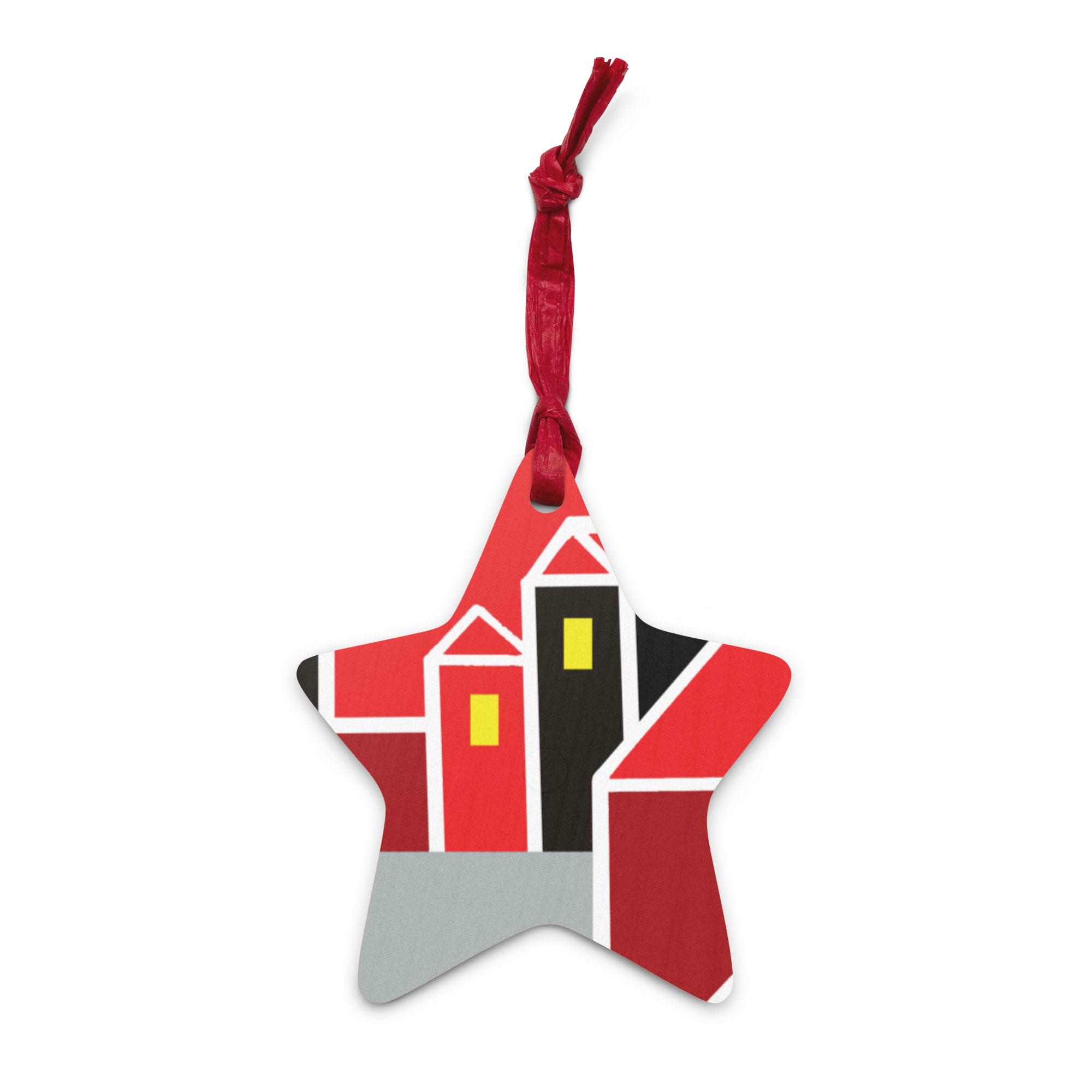 Christmas Town | Wooden Ornament