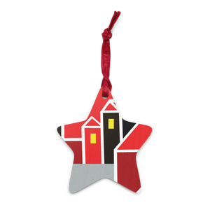 Christmas Town | Wooden Ornament