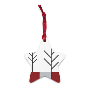 Christmas Birds | Wooden Ornament