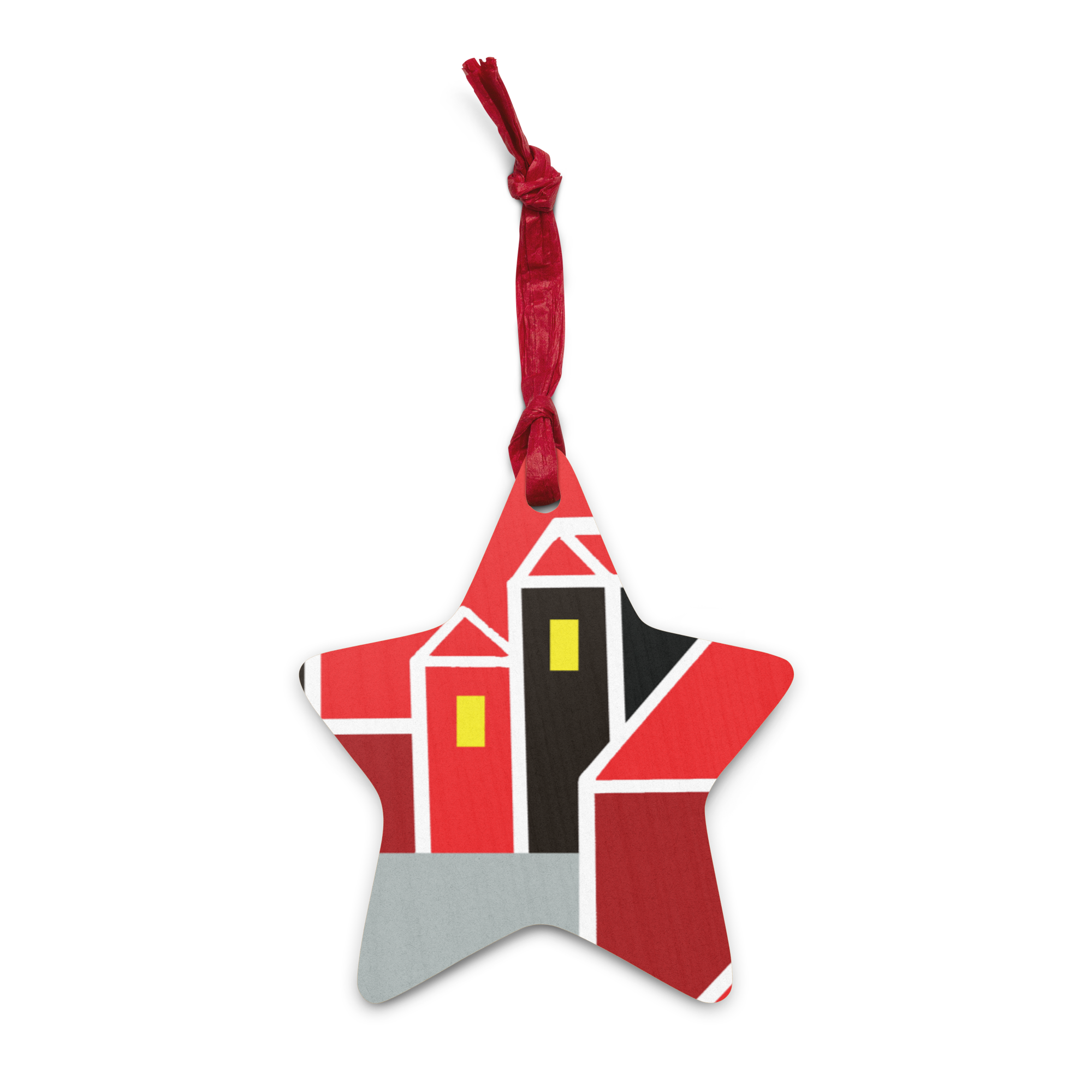Christmas Town | Wooden Ornament