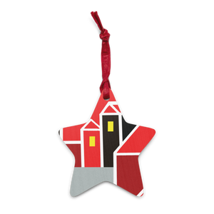 Christmas Town | Wooden Ornament