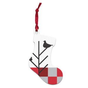 Christmas Birds | Wooden Ornament