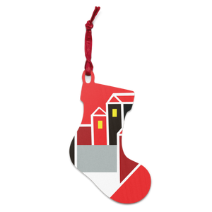 Christmas Town | Wooden Ornament
