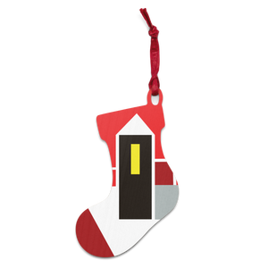 Christmas Town | Wooden Ornament