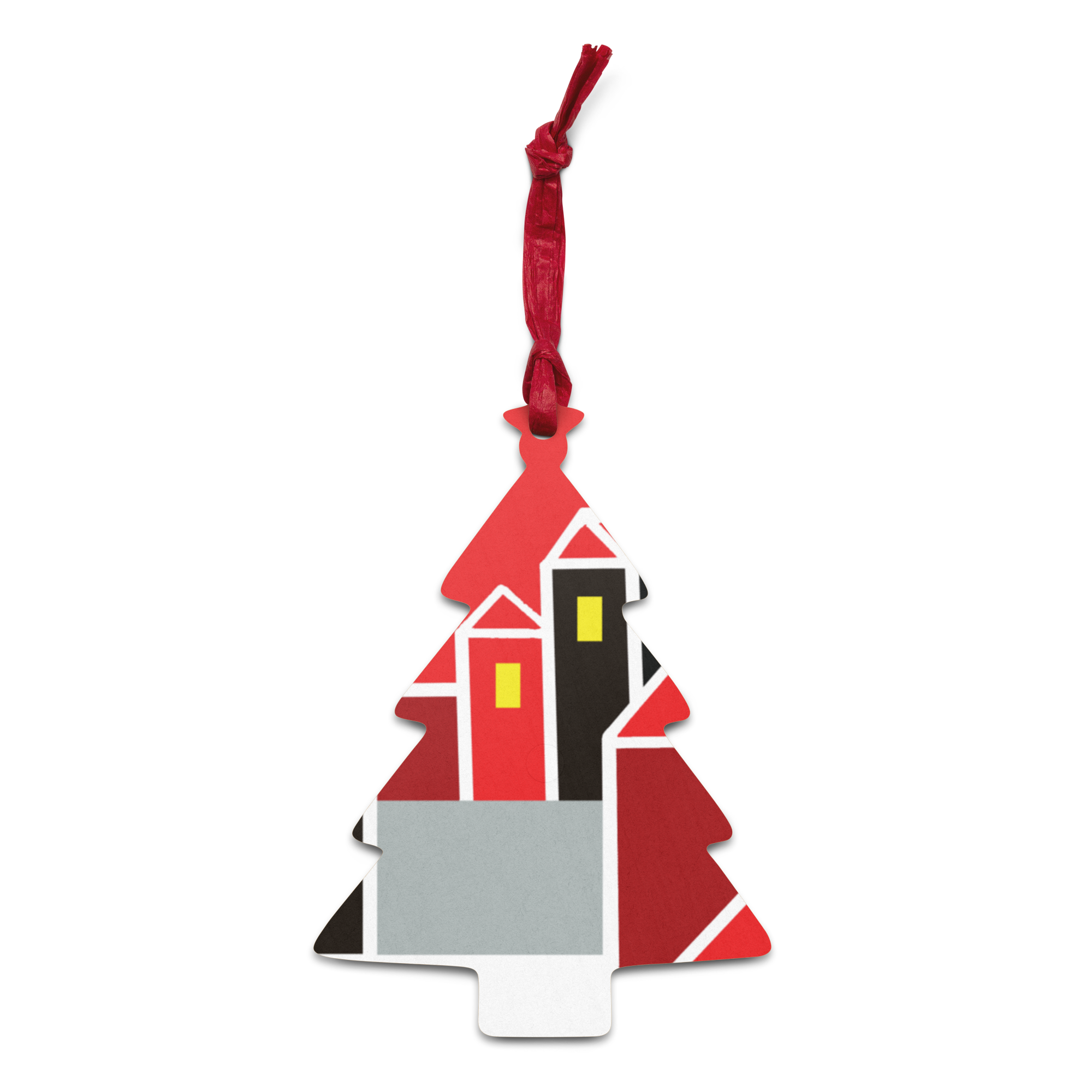 Christmas Town | Wooden Ornament