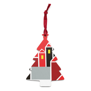 Christmas Town | Wooden Ornament