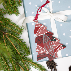 Christmas Leaves | Wooden Ornament