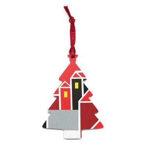 Christmas Town | Wooden Ornament