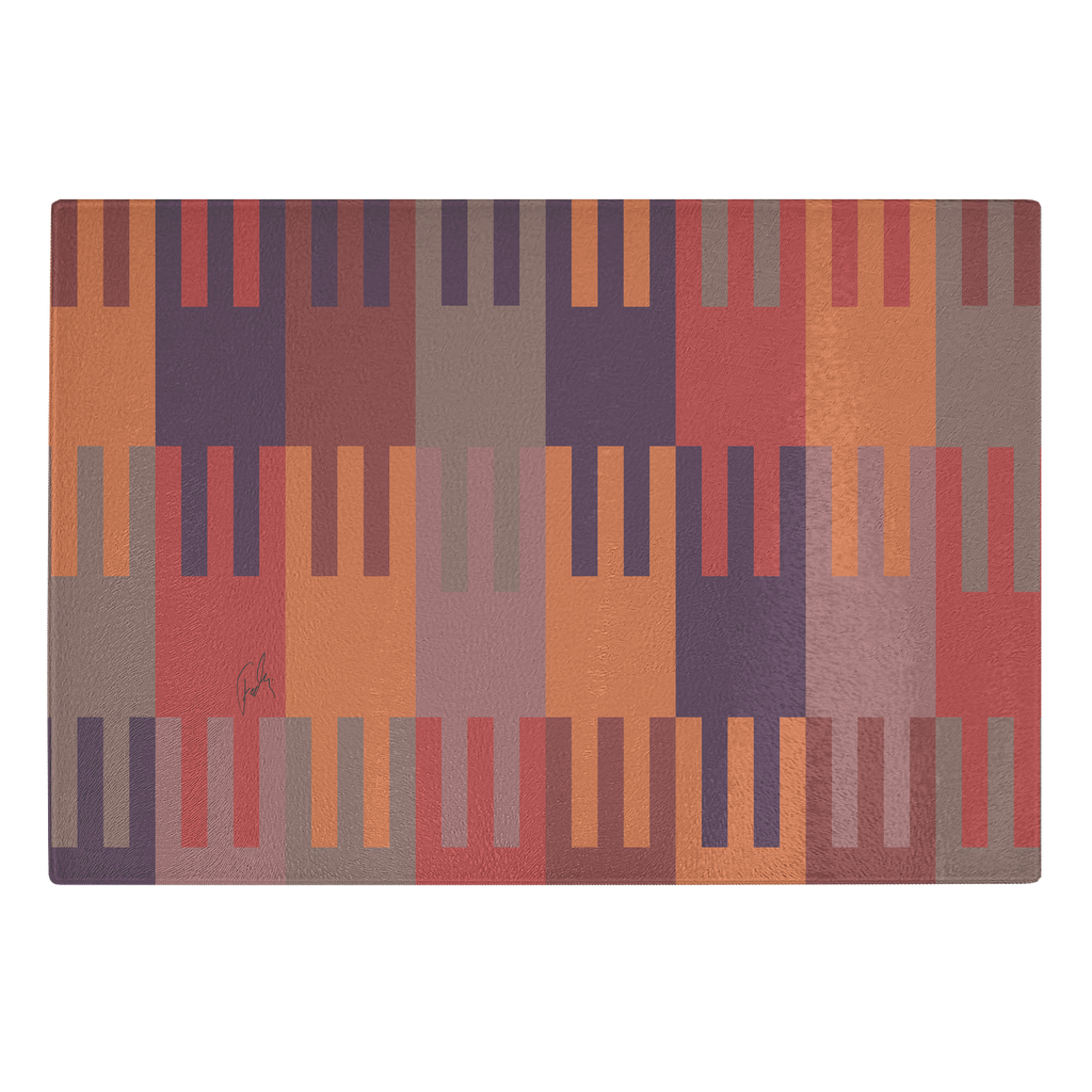 Desert Scents | Glass Cutting Board