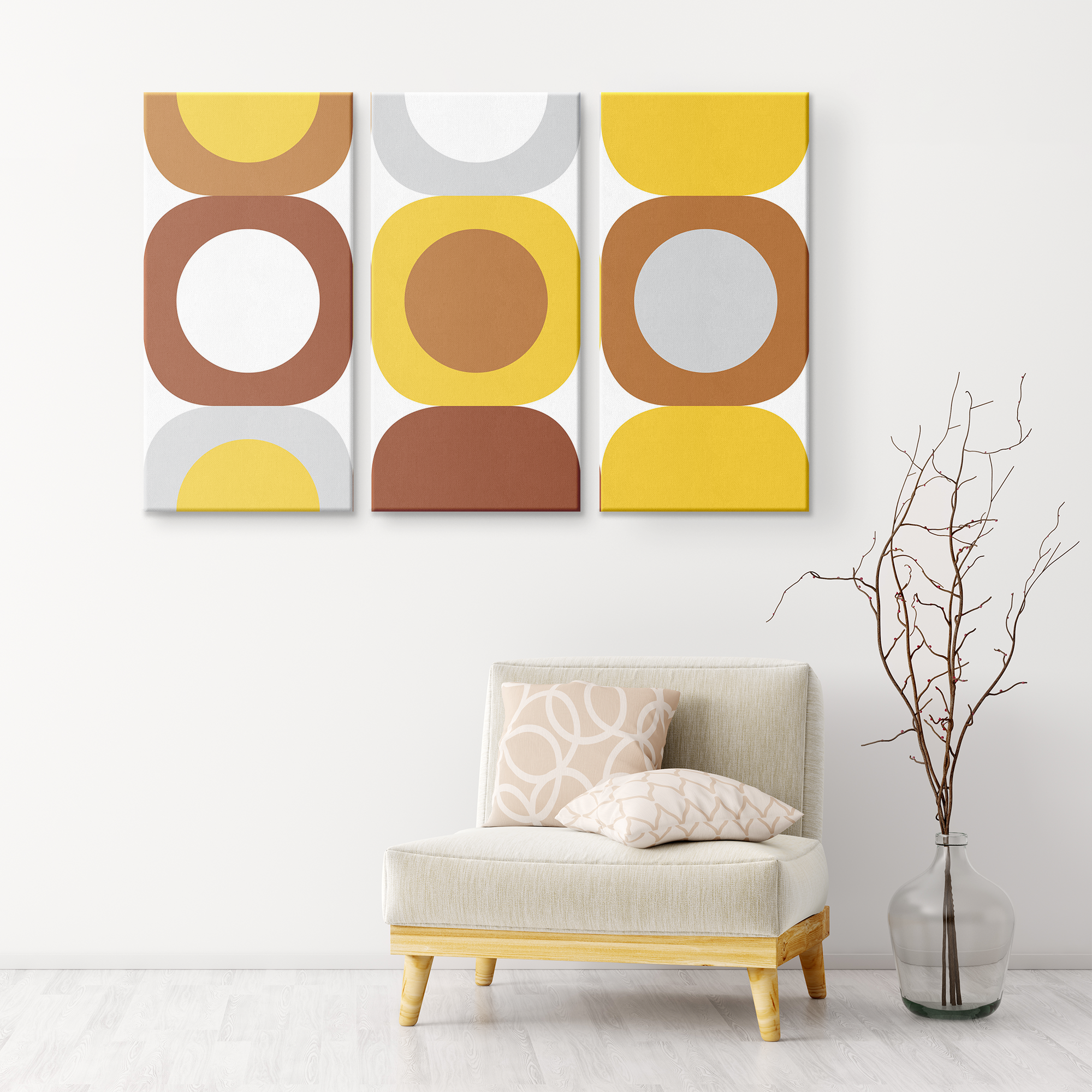 Autumn Ornament | 3 Piece Canvas